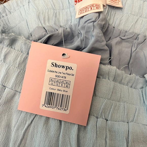 Show Po Outside the Lines Two Piece skirt Set NWT 8 - Picture 2 of 5